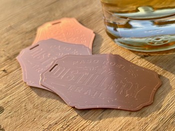 Paso Robles Distillery Trail Copper Card